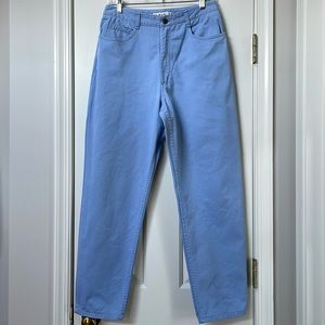 TALBOTS Straight Leg Light Blue Pants